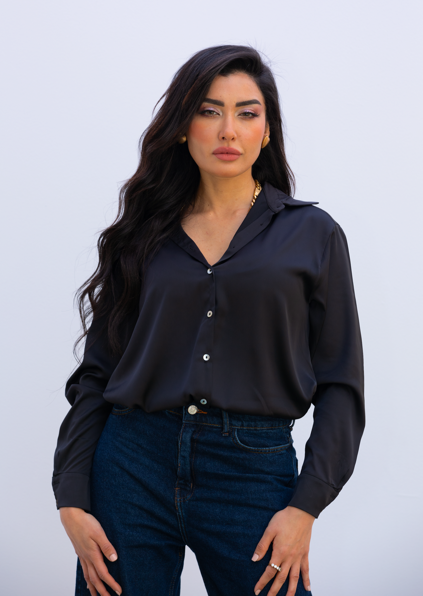 Basic Satin Shirt