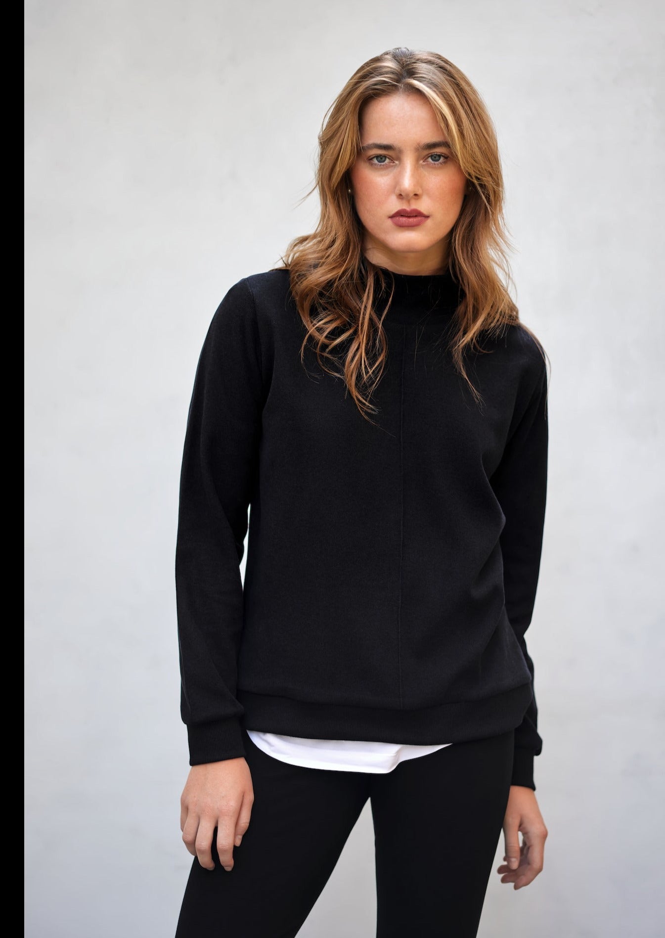 Basic Lose Fit Cashmere Pullover