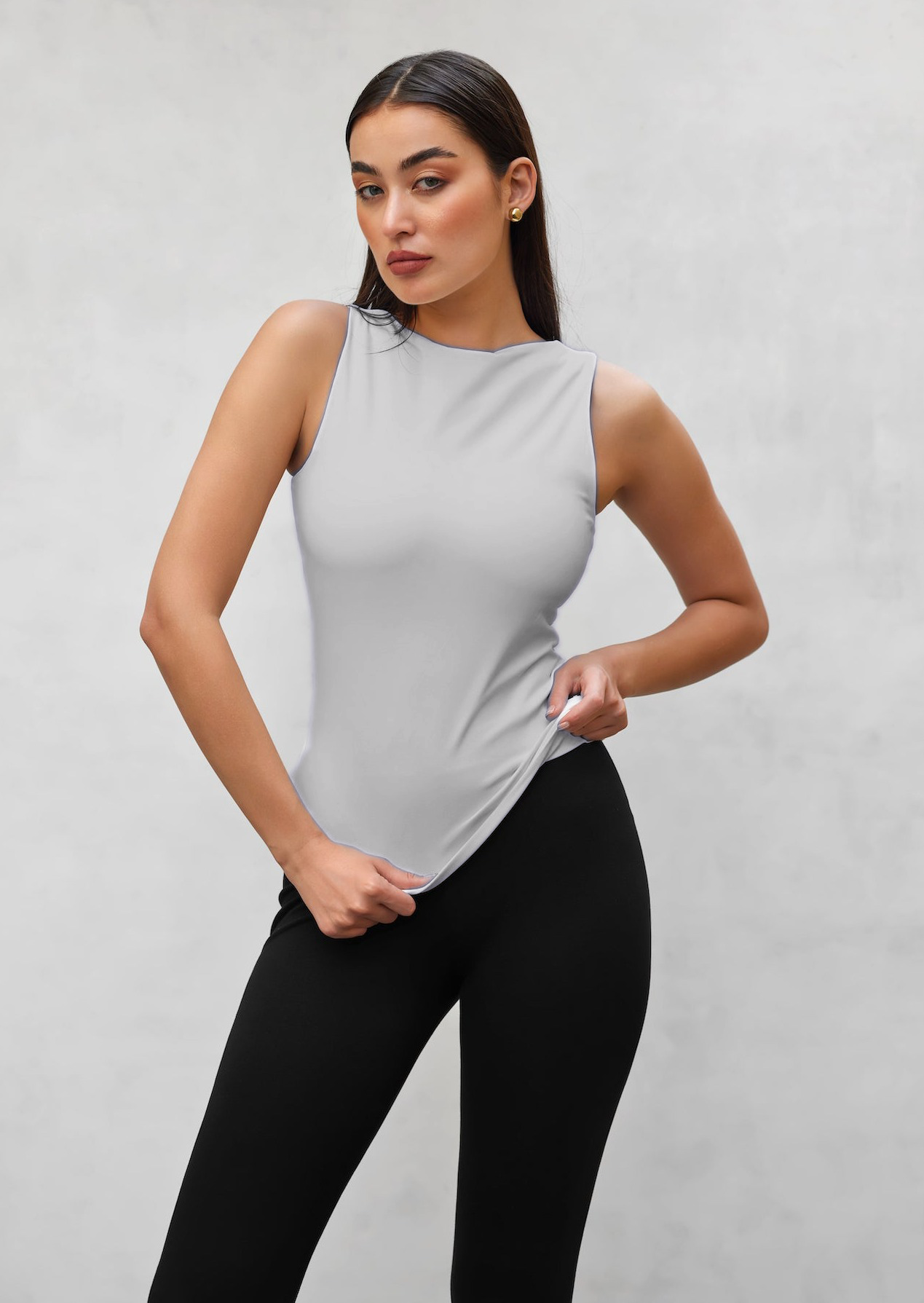 2 x 1 Lycra Top